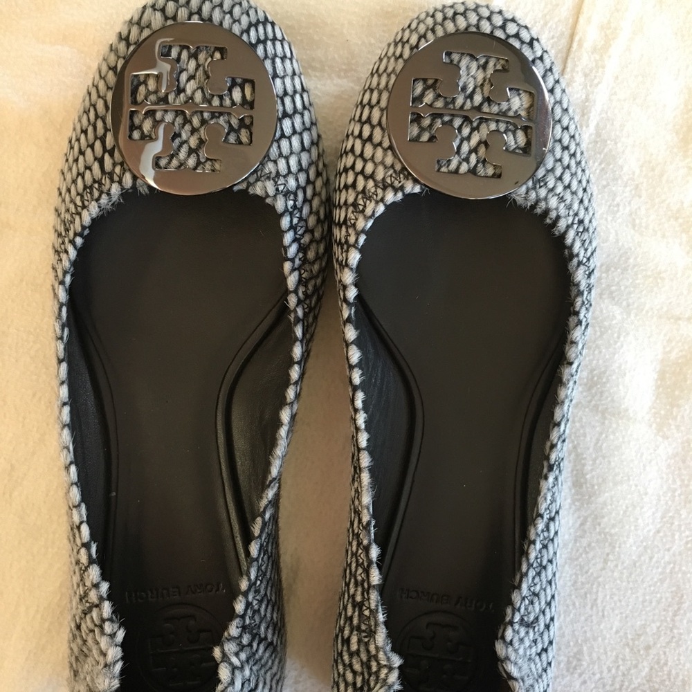 Worn Once‼️ Authentic Tory Burch Reva Flats